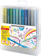 Eberhard faber viltstiften efa glitter assorti opbergetui á 24 kleuren ef-551024