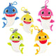Babyshark Plush Key Ring surti