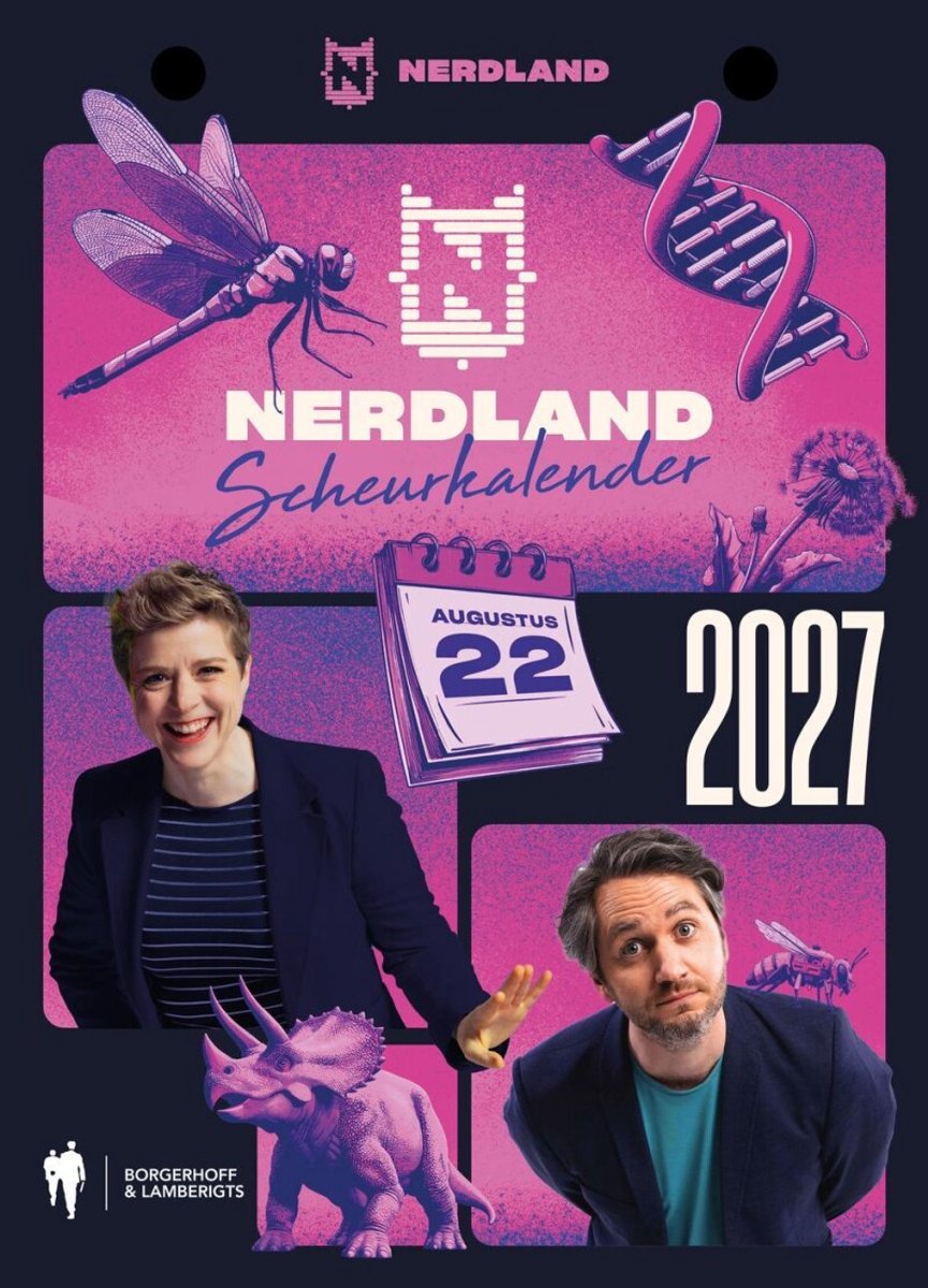 Calendario desmontable nerdland 2027