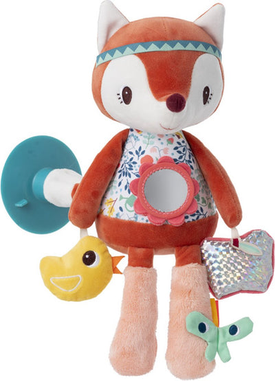 Lilliputiens - peluche de actividad - alicia la zorra