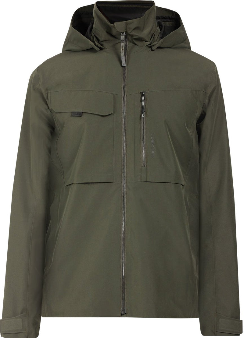 Giacca da esterno unisex Didriksons Aston Usx Jkt 5 - verde intenso