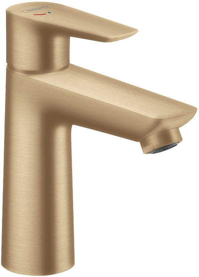 Hansgrohe talis e - miscelatore lavabo - funzionamento monocomando - cool start risparmio energetico - senza scarico - misura 110mm - bronzo spazzolato