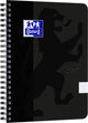 Oxford touch - blocco note - A5 - a quadretti - 140 pagine - 90 g - copertina morbida - nero