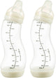 Difrax babyfles natural - 250 ml - crème - 2 stuks - s-fles - anti koliek