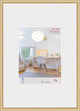 Walther new lifestyle - cornice in plastica - formato foto 50x70 cm - vetro artistico - oro