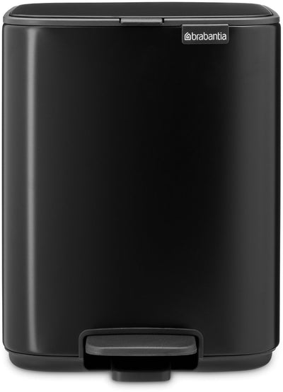 Brabantia bo pedaalemmer - 7 liter - badkamer - matt black