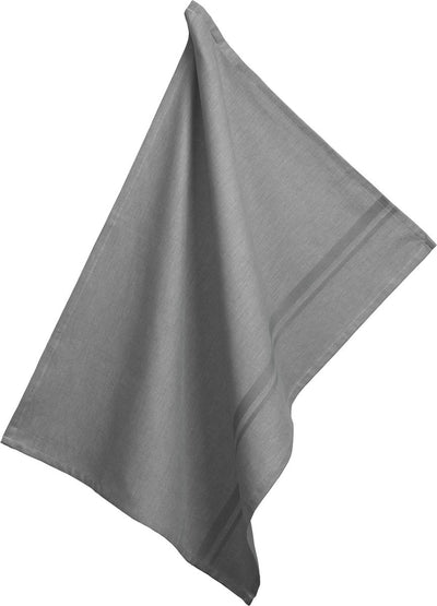 Kela cucina - set di strofinacci tia da 4 - plastica - grigio
