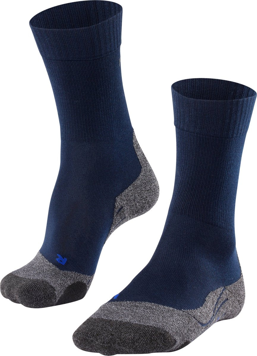 Falke tk2 cool anti-blaar dik lyocell functioneel materiaal wandelsokken dames blauw - maat 39-40