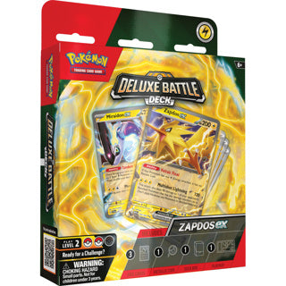 Pokémon Pokemon TCG Deluxe Ex Battle Macks Ninetales Zapdos