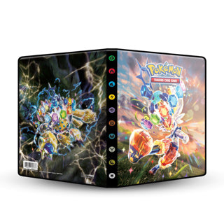 Pokémon portfolio tcg sv07 stellar crown 4-pocket