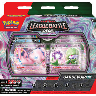 ASMODEE POK TCG April League Battle DECKS GARDEVOIR EX