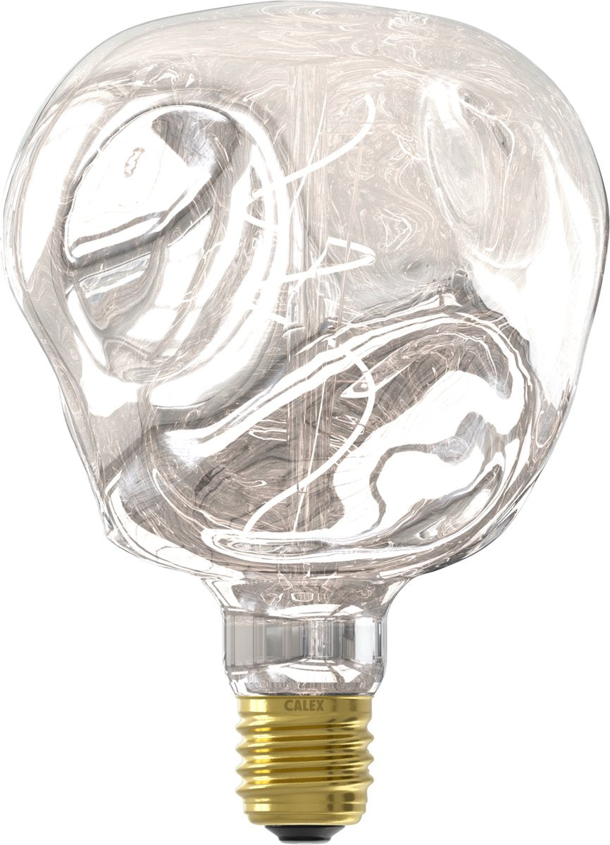 Calex organic neo zilver - e27 led lamp - filament lichtbron dimbaar - 4w - warm wit licht