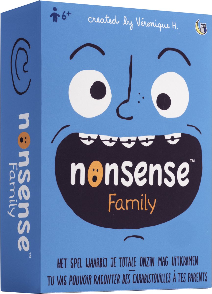 Editions du hibou nonsense family - Gioco di carte olandese