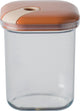 Omada - barattolo portaoggetti pull box 1 litro - polipropilene - arancione -