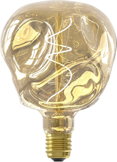Calex organic neo champagne - lampada LED e27 - sorgente luminosa a filamento dimmerabile - 4w - luce bianca calda