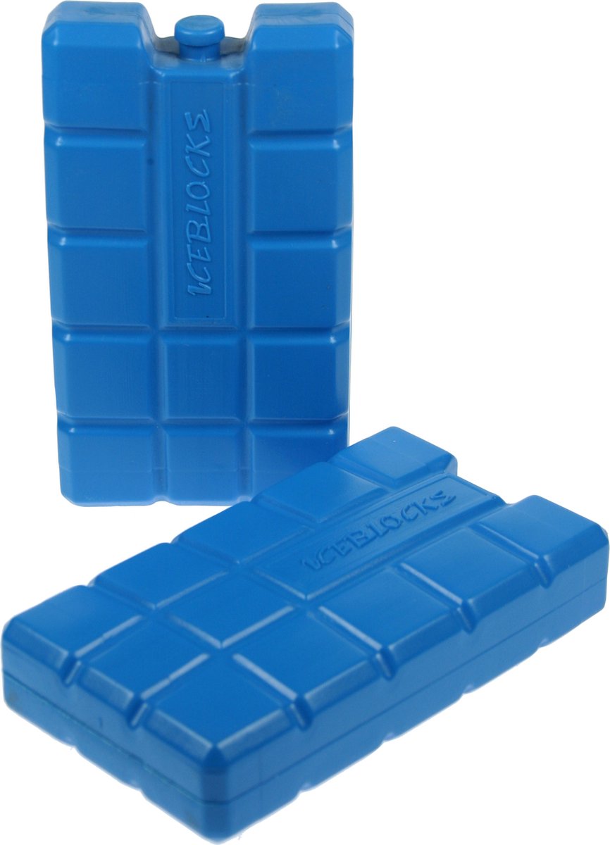Elementos de refrigeración Bo-camp - 2 piezas - 3,5x9x16 cm - azul -