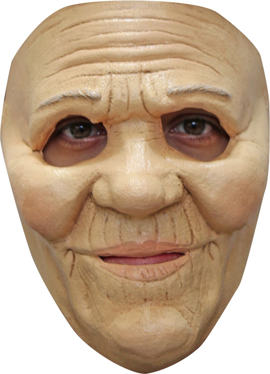 Sra. Partychimp. Máscara facial de Halloween de Smith para disfraz de Halloween para adultos - Látex - Talla única