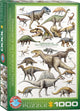 Eurographics Puzzle Dinosaurios del Cretácico - Puzzle de 1000 piezas.