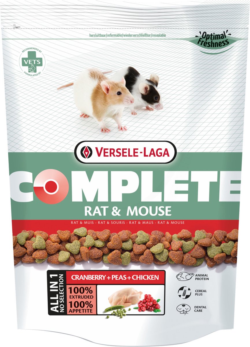 Versele-laga ratón rata completo - 500 g
