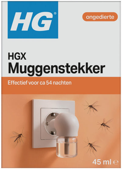 HG HG 15852N Mosquito Plug White Transparent