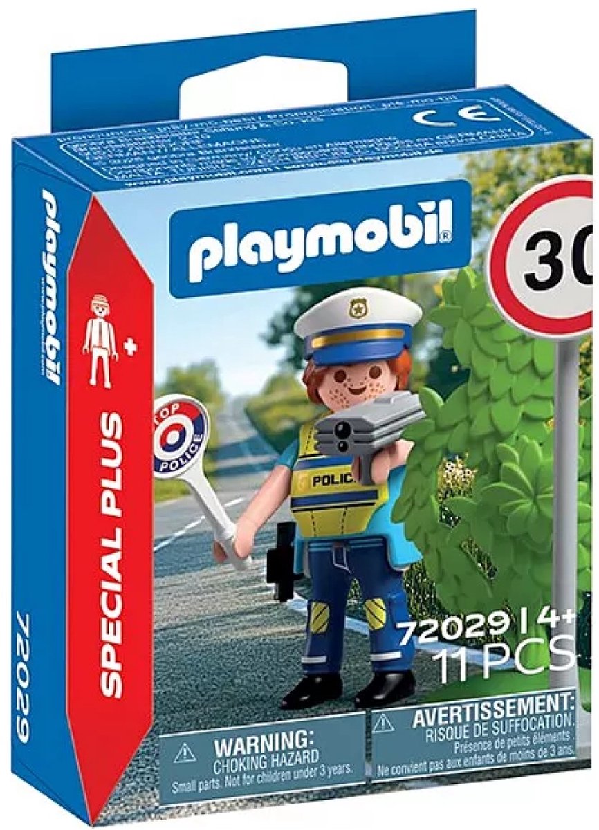 Playmobil 72029, politieagent, special plus