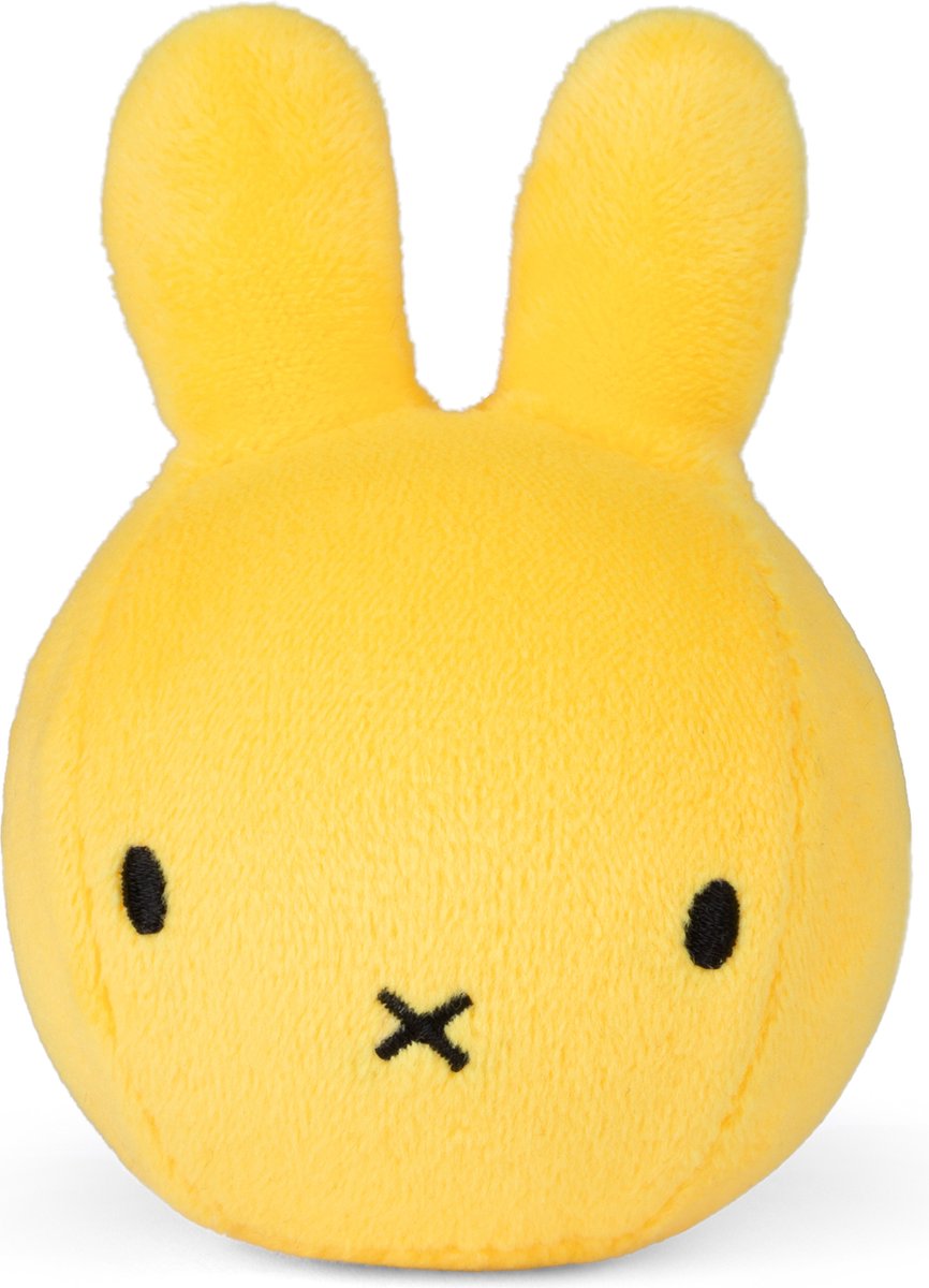 Bon ton Toys Miffy - pelota squish amarilla - 9 cm - 3.5''