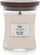 Woodwick hourglass medium geurkaars - white honey - 60 branduren