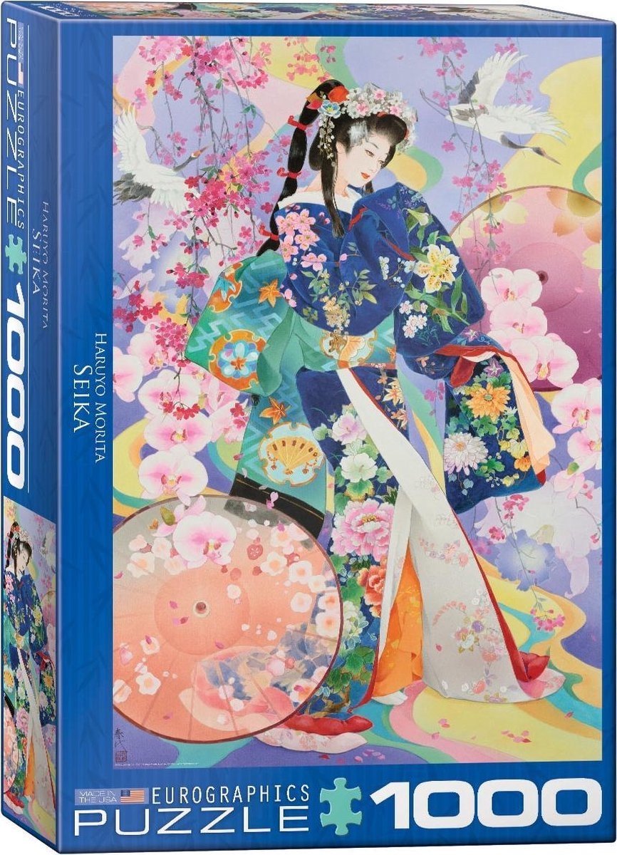 Eurographics - seika - haruyo morita - 1000 piezas 48×68cm (ancho×alto) - rompecabezas