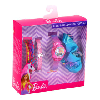 Accutime barbie horloge cadeauset