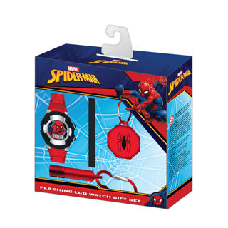 Set de regalos de vigilancia de Accutime Spiderman