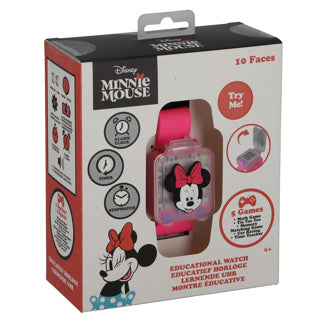 Accutime minnie muis horloge speel en leer