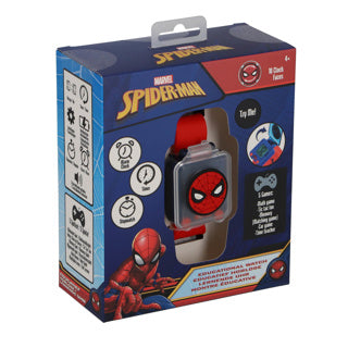 Accutime spiderman horloge speel en leer