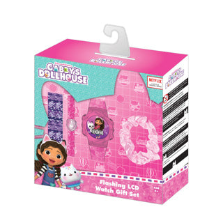 Accutime gabby's dollhouse horloge cadeau set