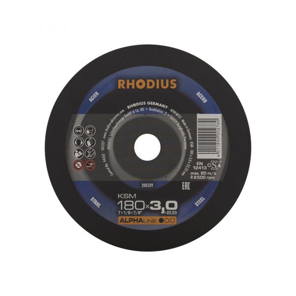Corte de disco 180x3 de metal