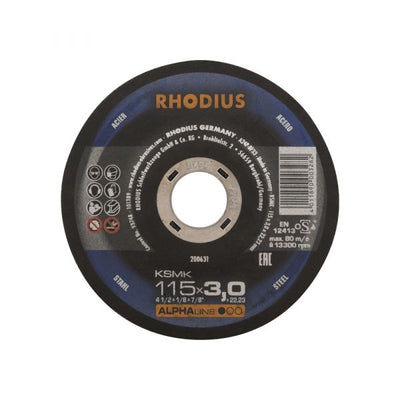 Ruota di taglio 115x3 metallo ksmk