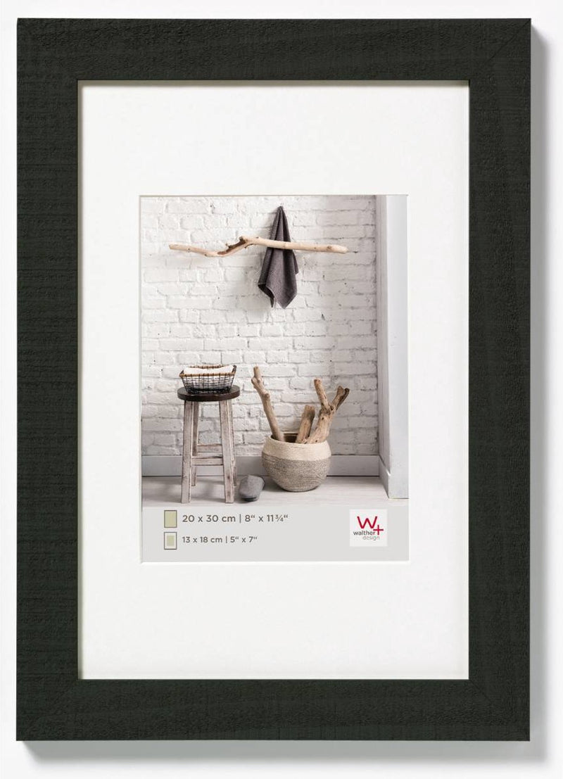 Walther home - marco de madera - tamaño de foto 30x45 cm - negro