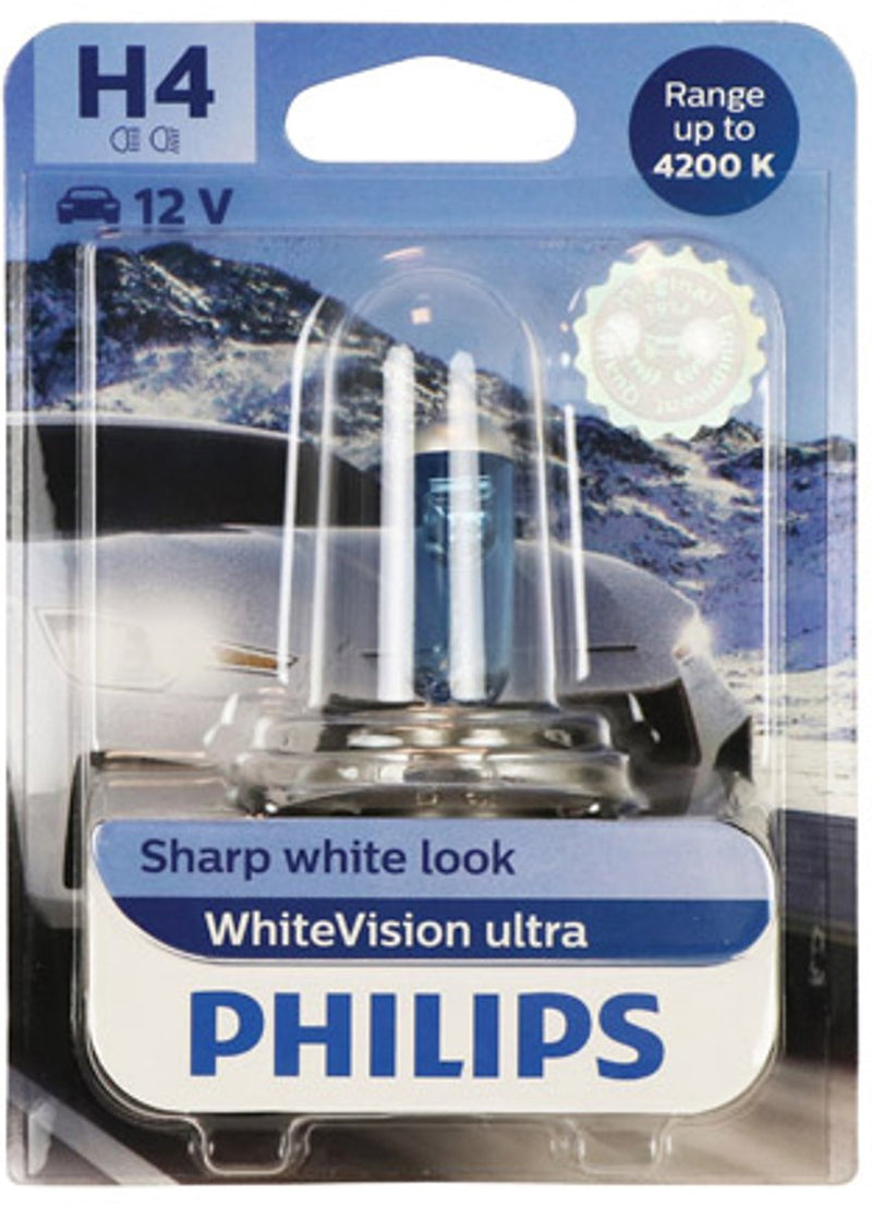 Philips autolamp h4 whitevision 12v 60w wit