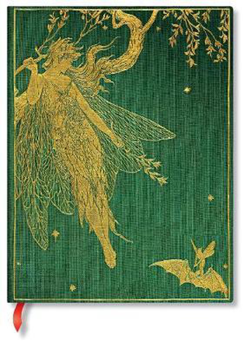 Libros de hadas de Lang's Paperblanks Hada verde oliva ultra - sin forro