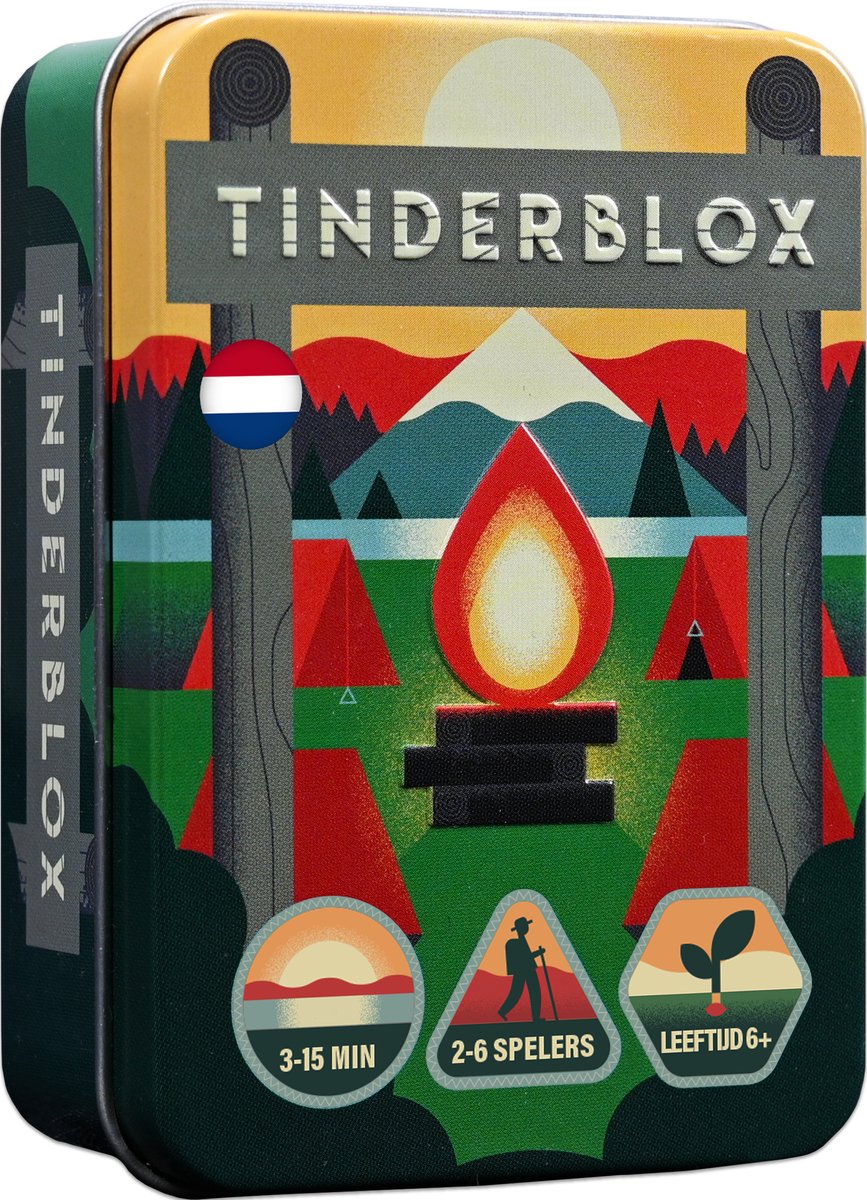 Asmodee tinderblox - fast, exciting - compact board game