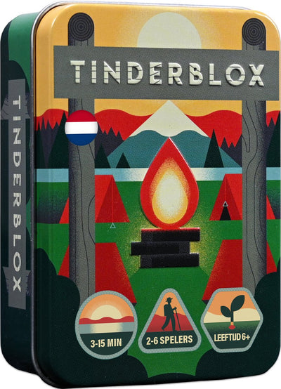 Asmodee tinderblox - fast, exciting - compact board game