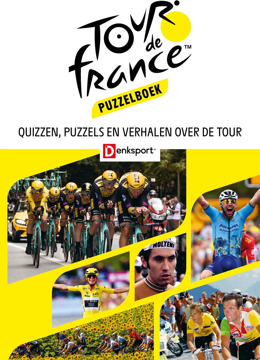 Deporte mental: el libro de rompecabezas del tour de francia