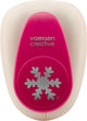 Vaessen creative pons - figuurpons - sneeuwvlok - 6,5 x 7,5 cm