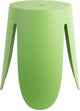 Taburete Leitmotiv ravish - verde - ø43cm - escandinavo