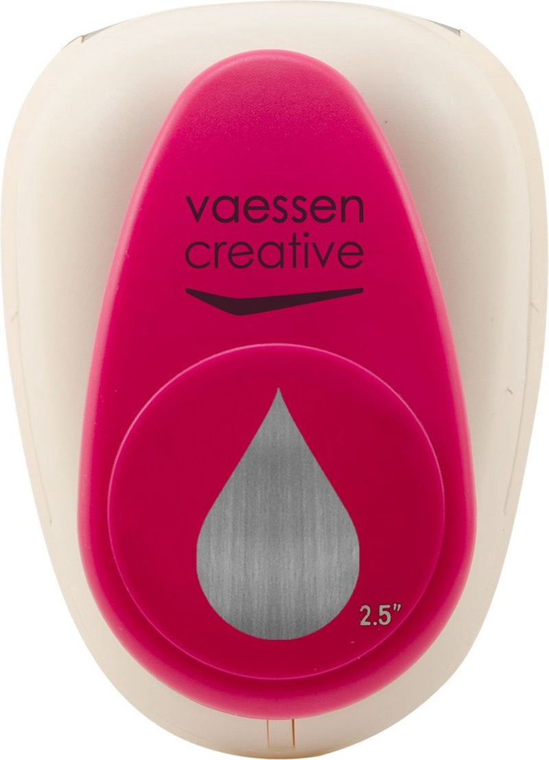 Perforadora creativa Vaessen - perforadora de figuras - gota - 4,2 x 6,4 cm