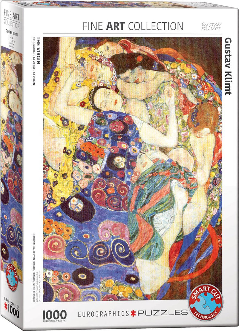 Eurographics - la virgen [die jungfrau] - gustav Klimt - 1000 piezas 48×68cm (w×h) - rompecabezas de bellas artes