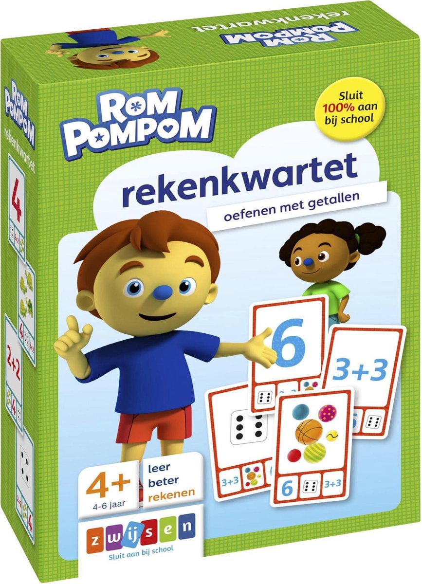 WPG UITGEVERS RUTPOMPOM Cálculo Cuarteto