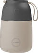 Aya ida - foodie - termo - recipiente para alimentos - 500ml - beige crema