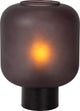 Lucide eloise - lampada da tavolo - ø 21 cm - 1xe27 - nero
