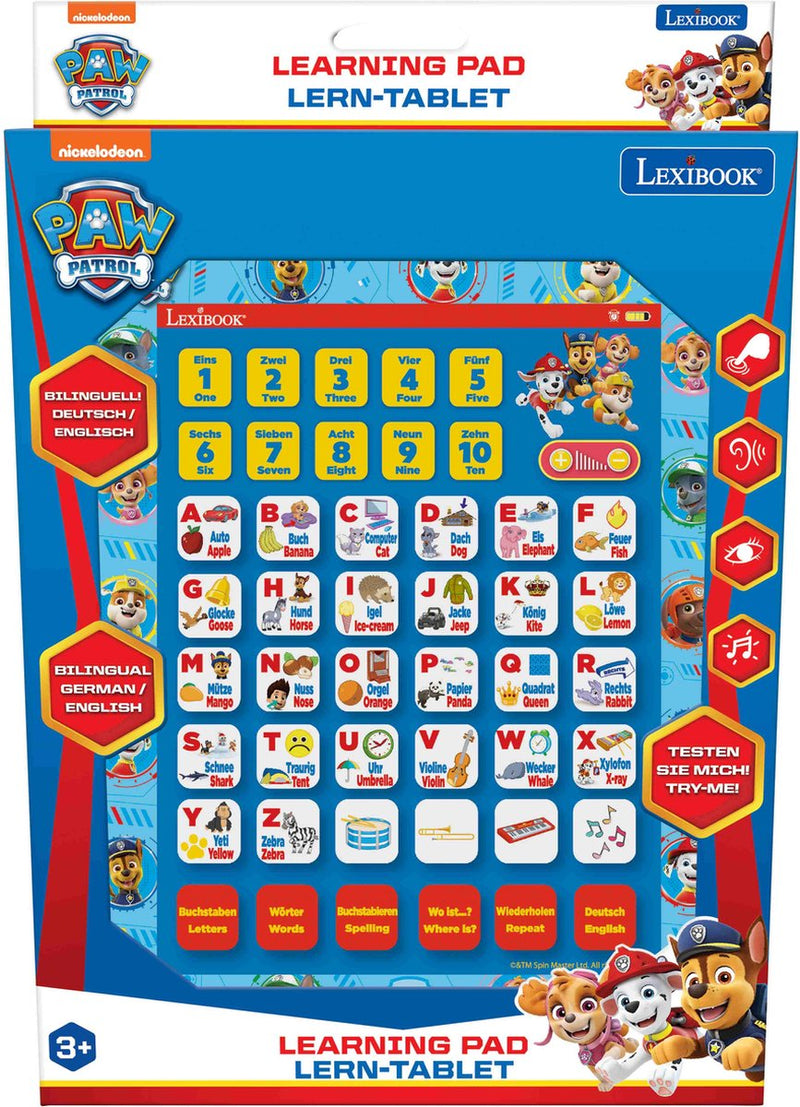 Lexibook tableta educativa bilingüe patrulla canina (es)