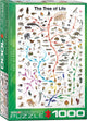 Eurographics - l'albero della vita - diagramma dell'evoluzione - 1000 pezzi 48×68 cm (l×a) - puzzle